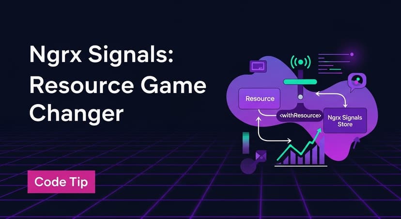 Cover Image for Use withResource to seamlessly combine Resources with Ngrx Signals Store!